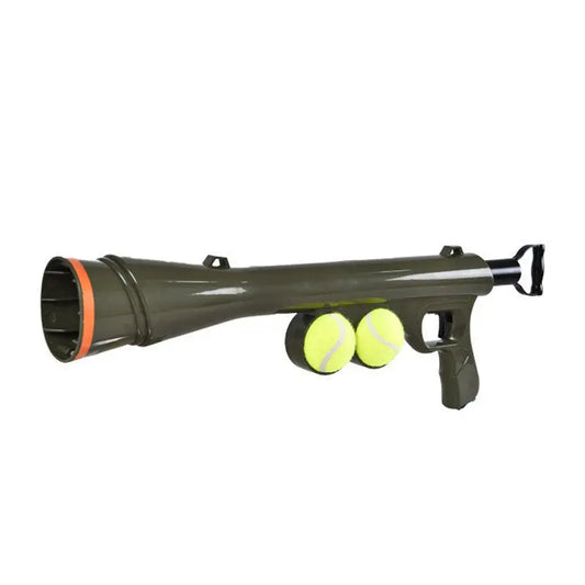 🎾 Tennis Ball Launcher Toy – Throwing Toy with 2 Balls Included | Fun Outdoor Shooting Game for Kids or Pets | Durable ABS | 65.5cm Long - megalifehack.com