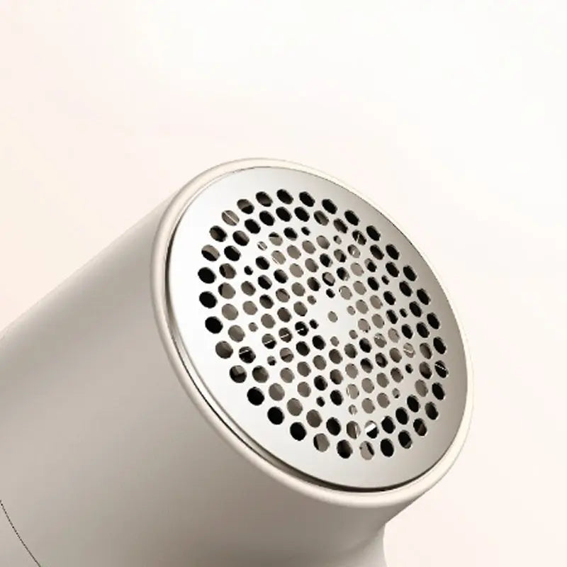 ✨ Electric Fabric Lint Remover – Rechargeable Clothes Fuzz Shaver with 6 Stainless Steel Blades | 1200mAh Battery, Anti-Flyaway Suction, Compact Design | White, Pink, Beige - megalifehack.com