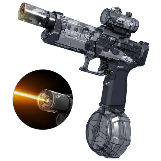 💦 Ice Mouse Electric Water Gun – Pulse Blaster with USB Charging & Battery | Long-Range Automatic Water Soaker | Waterproof & Durable | Ages 7–14 megalifehack.com