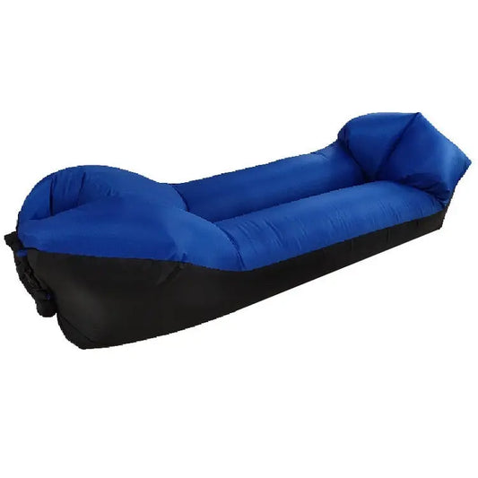 🌞 Inflatable Outdoor Sofa – Ultra-Light Air Lounger for Picnics, Festivals, Beach; Camping | 230x70cm | Up to 300kg Capacity - megalifehack.com