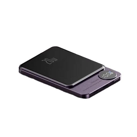🔋 Magnetic Wireless Power Bank – 5000mAh / 10000mAh Ultra-Thin Portable Charger | 15W Wireless + 20W PD Fast Charging | Type-C Input/Output | Aluminum Alloy Shell megalifehack.com