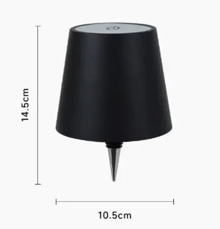 💡 USB Table Lamp – Modern Cylinder Design with 3-Color Light Modes | Touch Control | 5V USB Powered | Available in Black or White - megalifehack.com