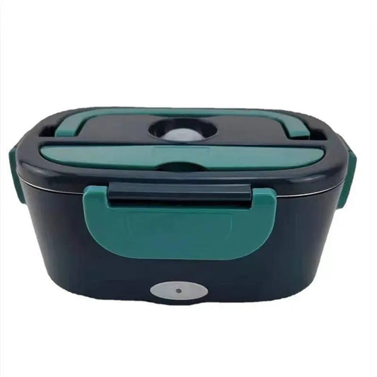 🍱 Electric Heated Lunch Box – 1.5L Portable Food Warmer for Car &amp; Home | 12V/24V/220V | 304 Stainless Steel | Leak-Proof &amp; Multi-Purpose - megalifehack.com