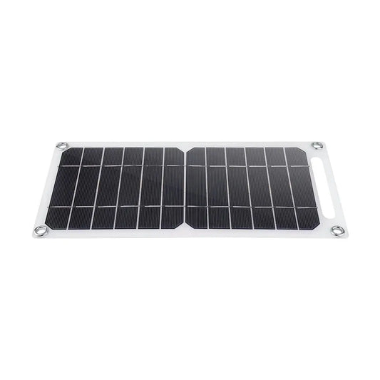 ☀️ 6W Backpack Solar Charger Panel – Portable Monocrystalline Solar Cell for Phones; USB Devices | 5V Output, Lightweight; Easy to Install - megalifehack.com